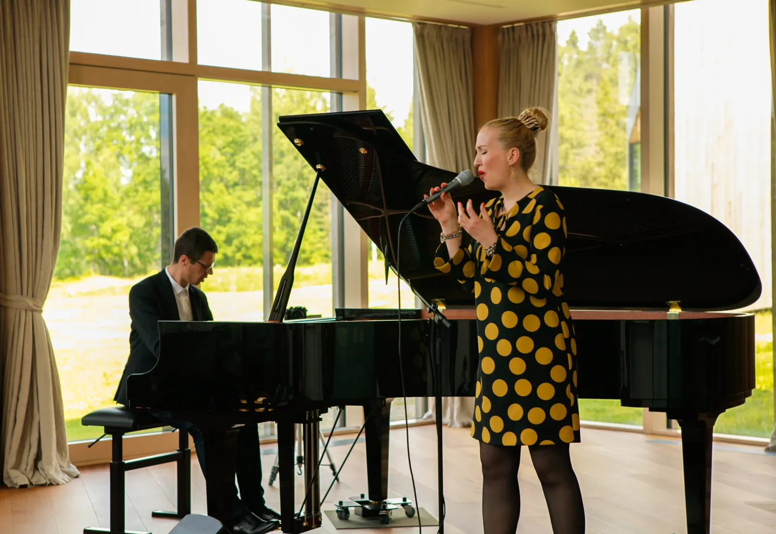 Muzikos pasirodymas inTegra House
